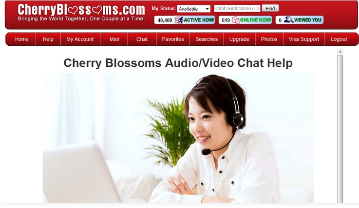 Cherry Blossoms Dating Site